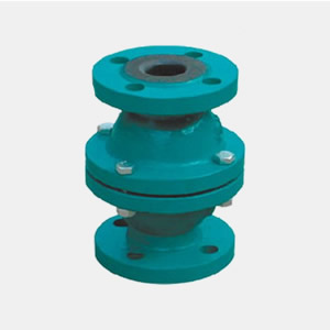 H40J浮球式衬胶止回阀